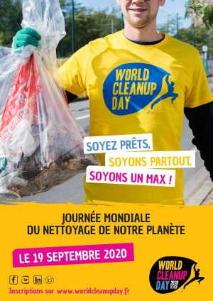 Affiche Journée mondiale du nettoyage 