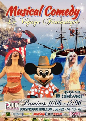 Affiche Musical Comedy - Le voyage fantastique