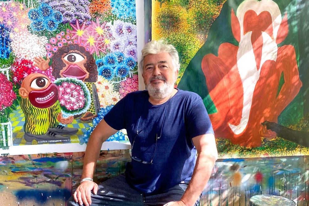 Collectionneur passionné et artiste de renom, Hervé Di Rosa est aussi l'un des concepteurs des arts modestes