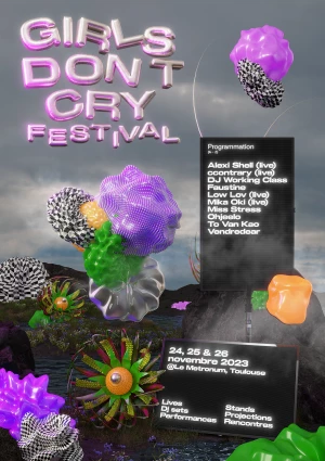 Affiche Girls Don't Cry Festival