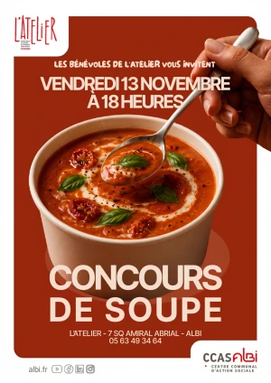 Affiche Concours de soupe