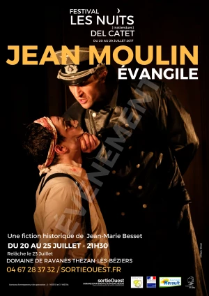 Affiche Théâtre / Jean Moulin, Evangile
