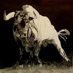 Christobal - Acrylique vernis sur toile 100x100cm - 900€ 