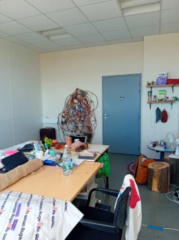 vue d'atelier - Margaux Sahut
