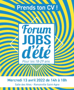 Affiche Le Forum Jobs d'été 2022 du Sicoval