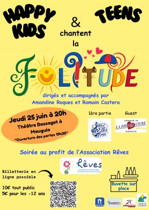 Affiche Concert pour le Rêve d'un enfant
