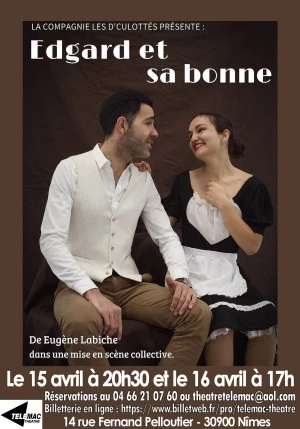 Affiche Edgard et sa bonne - d'Eugène LABICHE