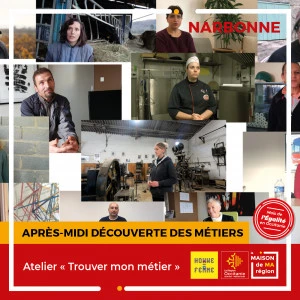 Affiche Atelier "Trouver mon métier"