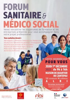 Affiche Forum Sanitaire et Médico Social