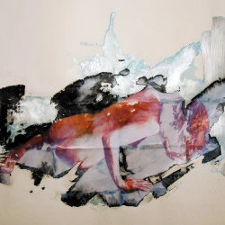 Sans titre M7 - Technique mixte 100 x 140 cm