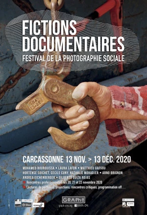 Affiche Fictions Documentaires, festival de la photographie sociale (quatrième édition)