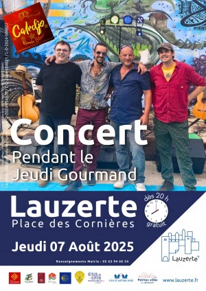 Affiche Concert groupe "Caledjo"