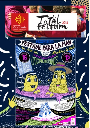 Affiche Festival Para La Man - Rencontres Occitano-Bretonnes