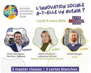 Affiche Rencontres internationales de l'Innovation Sociale - 7ème édition 
