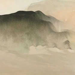 Les montagnes imaginaires et les bruits sismiques - Projet art et science utopique modelant des données scientifiques sismiques à la peinture, la 3D et la musique M.A.O - Maxime Gralet 