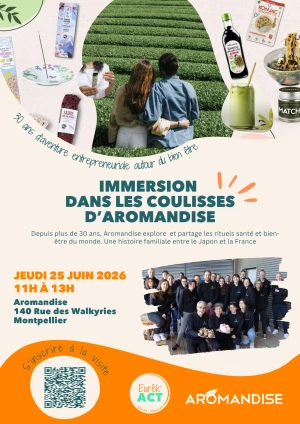 Affiche Immersion dans les Coulisses d'AROMANDISE
