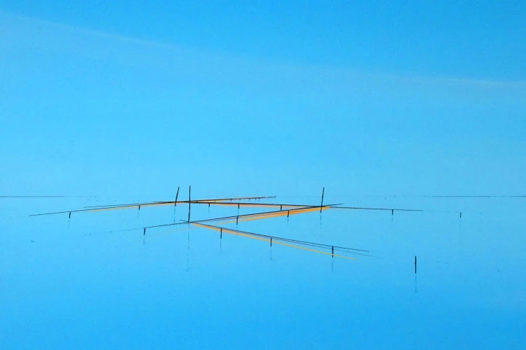 Rivage N°102 GF - Acrylique sur toile 60/50 cm