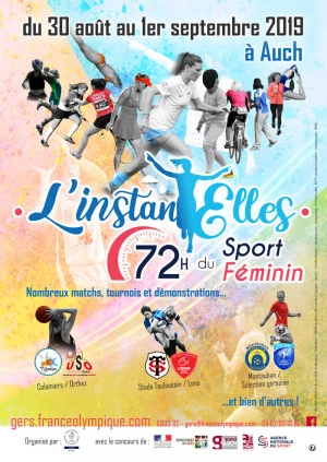 Affiche L'Instant'Elles - 72h de sport féminin