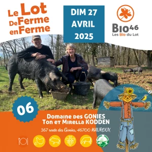 Affiche De ferme en ferme - Ton et Mirella KODDEN
