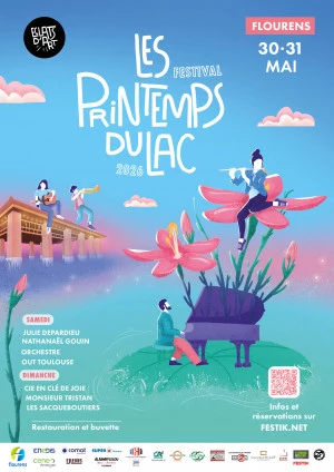 Affiche Les Printemps du Lac
