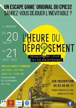 Affiche [Escape Game] L'heure du dépassement