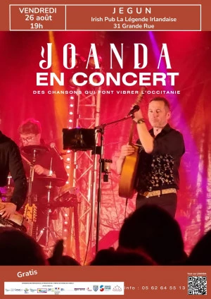 Affiche 1000 ans - Joanda en concert