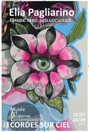 Affiche Exposition d'Elia Pagliarino