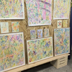 Claire Dupouy - Aquarelle