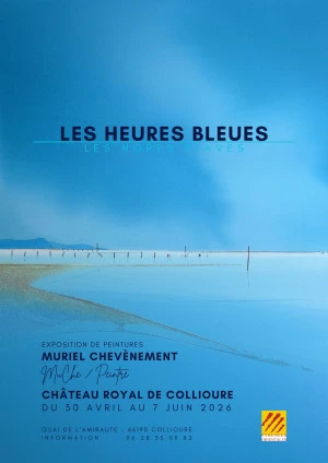 Affiche Les heures bleues