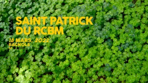 Affiche Saint Patrick du RCBM