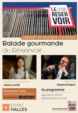 Affiche Balade Gourmande au Réservoir