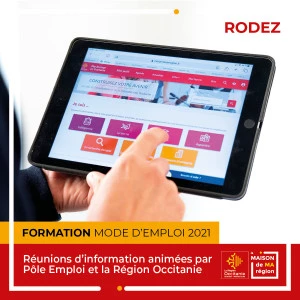 Affiche Formation Mode d'Emploi (visioconférence)