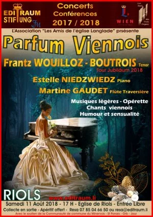 Affiche Parfum Viennois - Jubilé Frantz WOUILLOZ-BOUTROIS