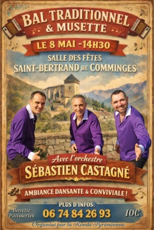 Affiche Bal traditionnel et musette 