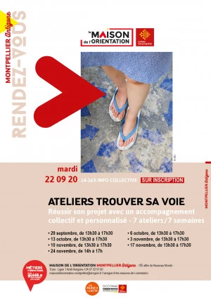 Affiche Ateliers Trouver Sa Voie