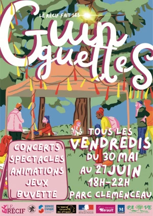 Affiche Guinguettes du Récif 