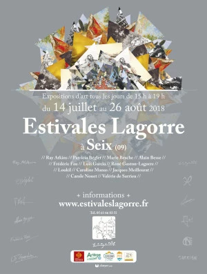 Affiche Estivales Lagorre