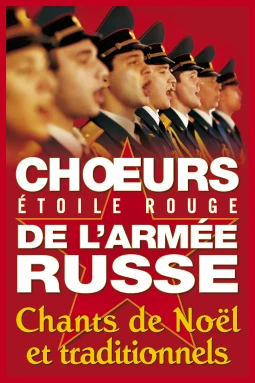 Affiche Choeurs de l'Armée Russe "Etoile Rouge"