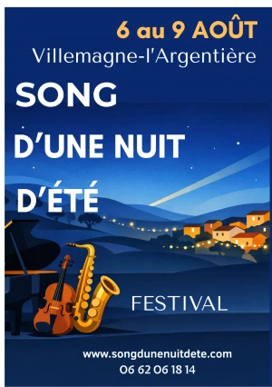 Affiche Festival Song d'une nuit d'été