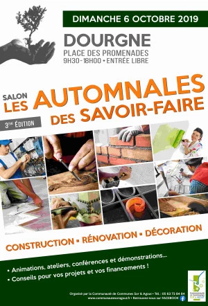 Affiche Salon "Les Automnales des Savoir-Faire"