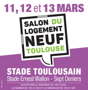 Affiche Le salon du logement neuf de Toulouse
