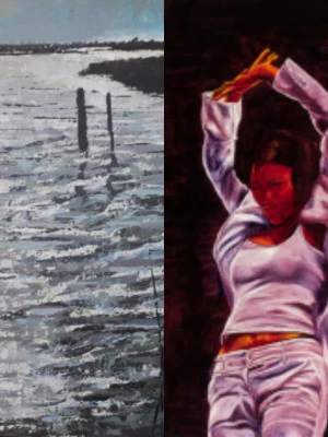 Affiche Exposition virtuelle "Camargue et Flamenco"