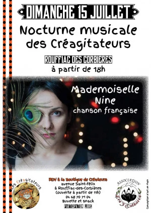 Affiche Nocturne musicale - Créations & Musique