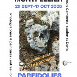 PARÉIDOLIES - Exposition photographique et picturale Octobre 2025 MONTPELLIER 34000 - JEANPIERRE ALLANO 