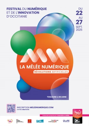 Affiche La Mêlée Numérique 25e édition
