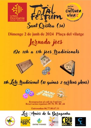 Affiche Journée jeux traditionnels