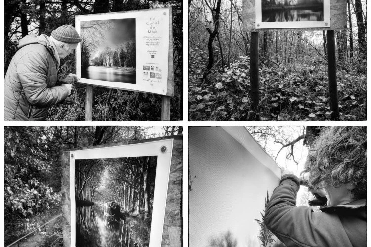 Photos en plein air - sur le sentier des Arts bres - Grains d'Art 