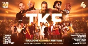 Affiche Toulouse Kizomba Festival 2021 