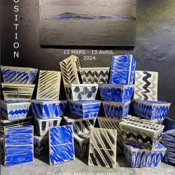 Le brise lames en bourriches d'huîtres - Installation