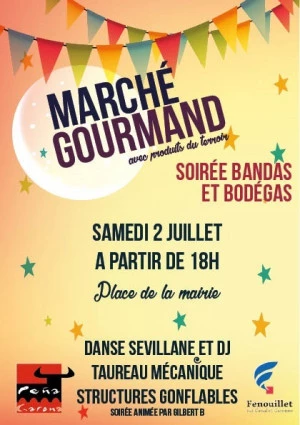 Affiche Marché de Nuit